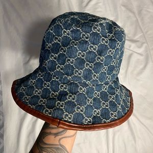Gucci Denim Bucket Hat